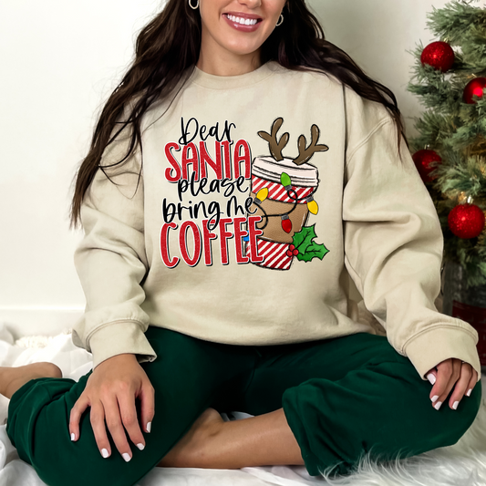 Santa please bring coffee