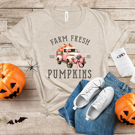 Girly Farm Fresh Pumpkins