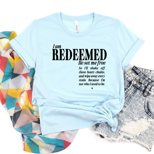 I am redeemed