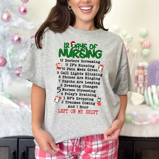 12 Days of Nursing