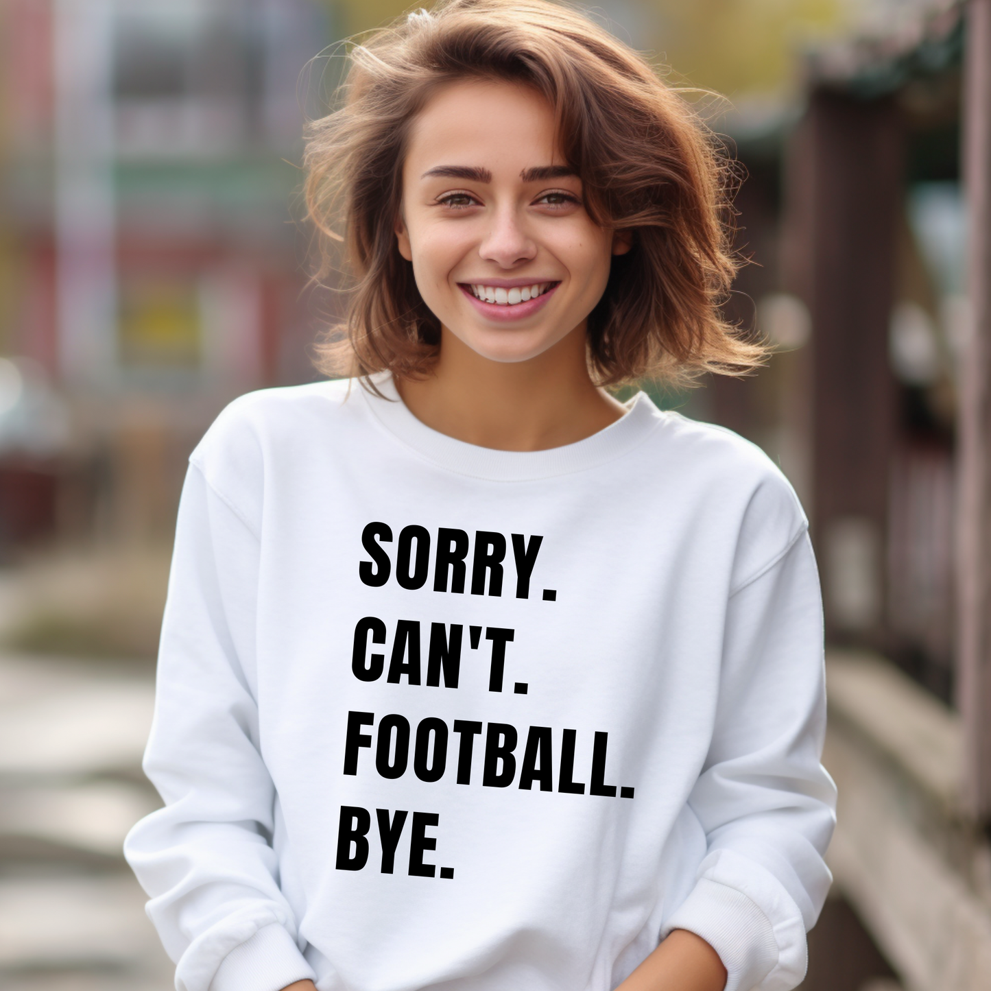 Sorry. Can't. Football. Bye.