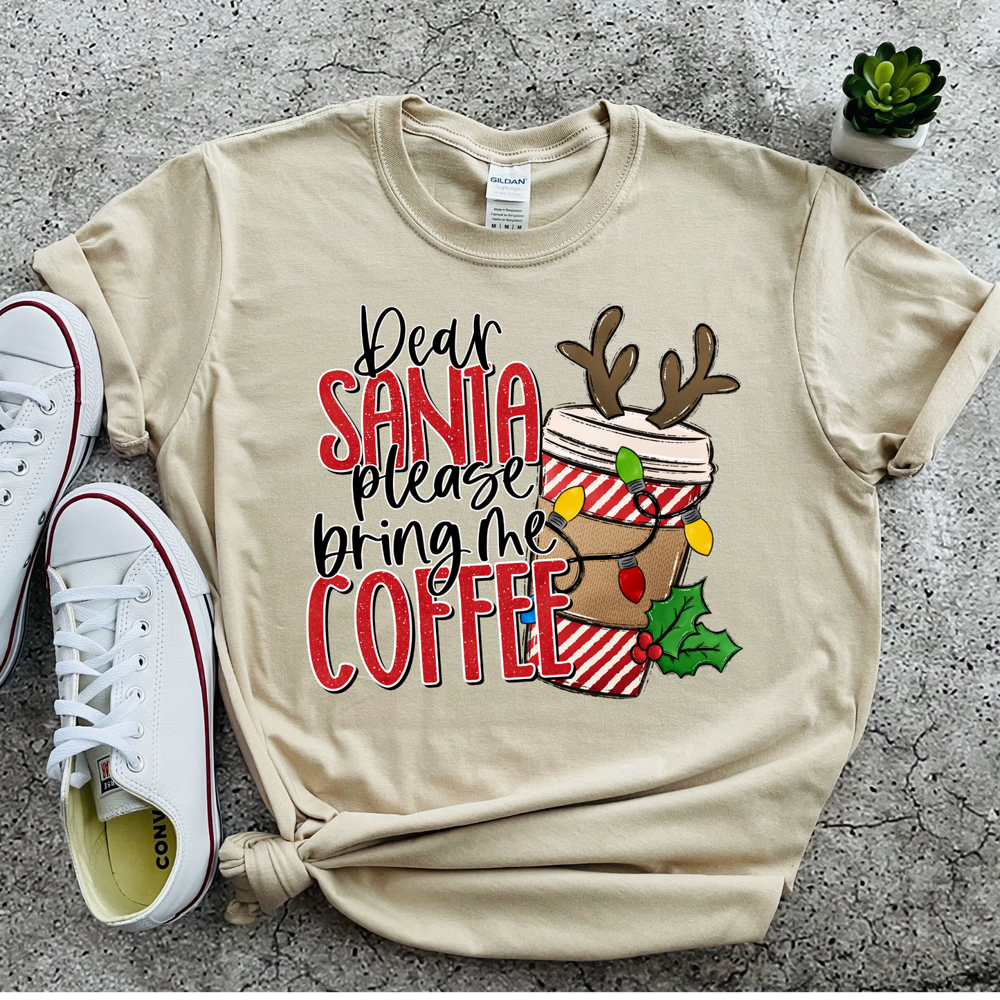 Santa please bring coffee