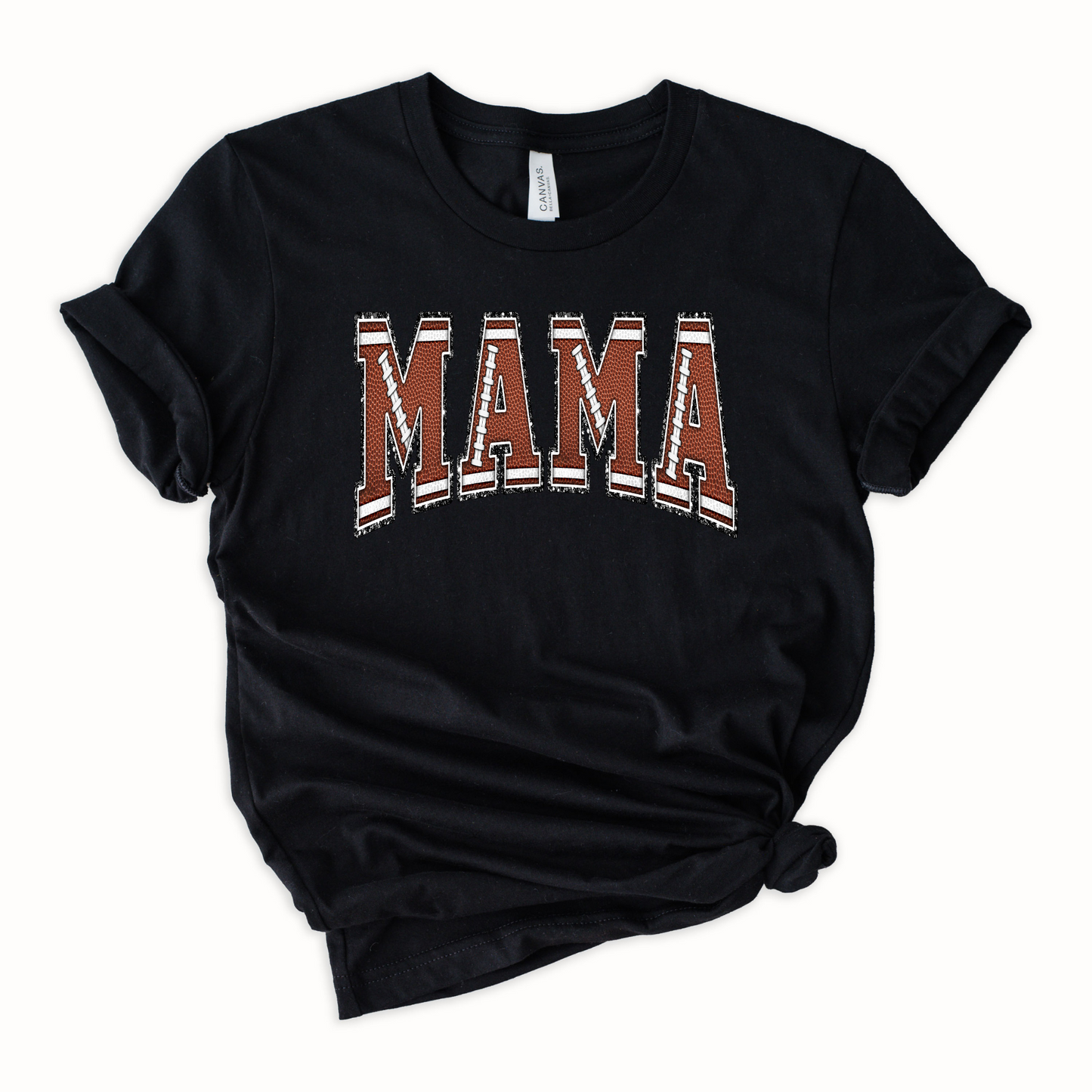 Football Mama Faux Patch