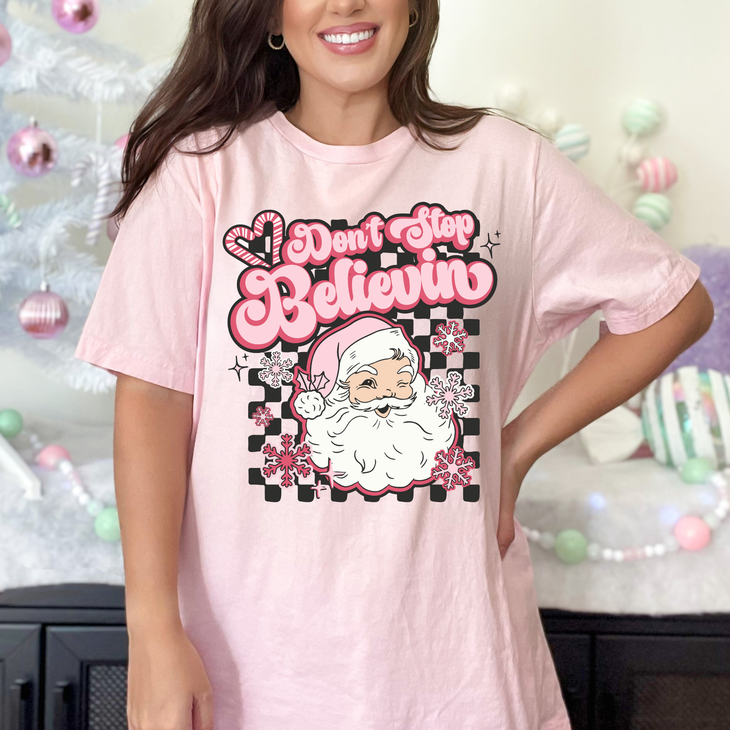 Pink Santa Don't Stop