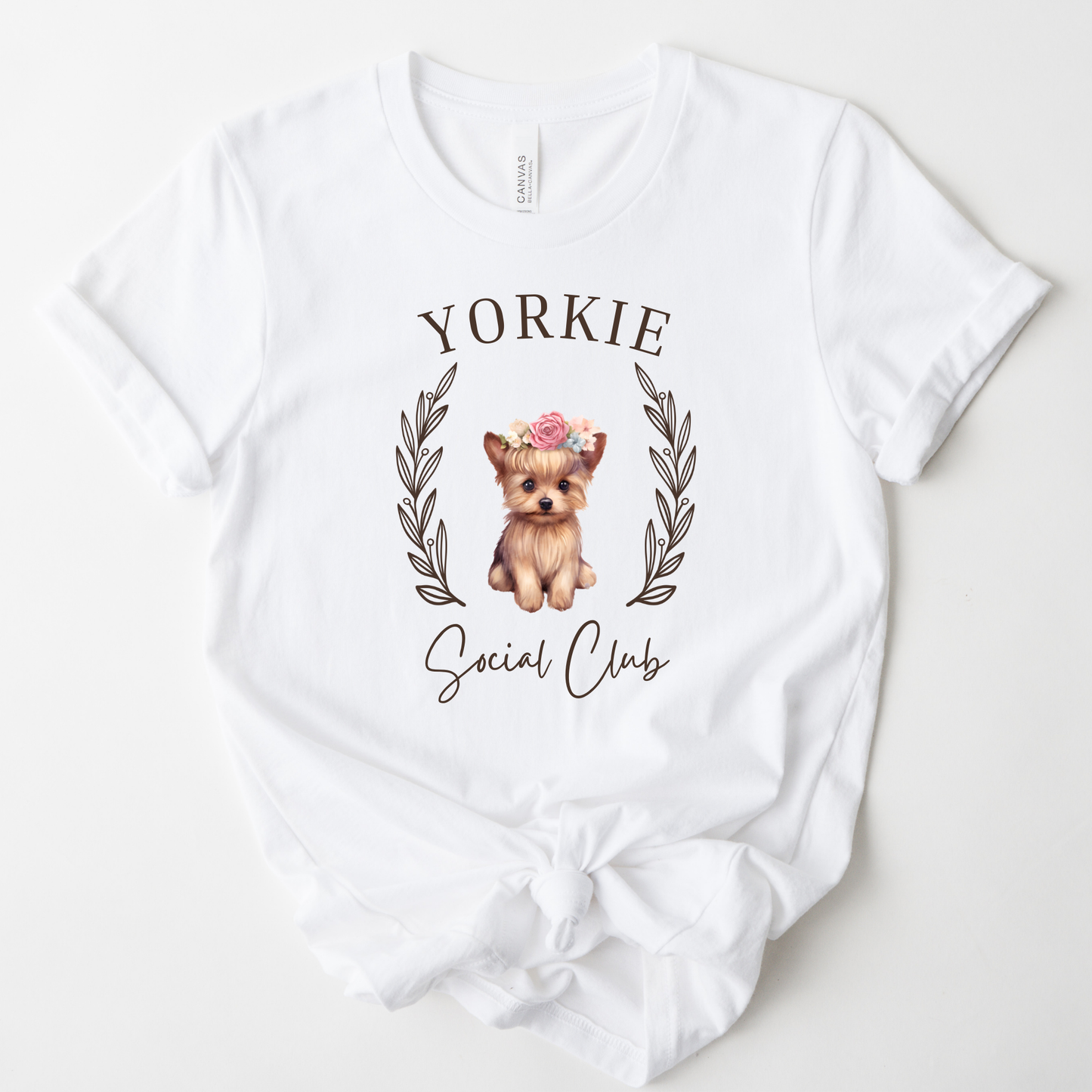 Yorkie Floral Social Club