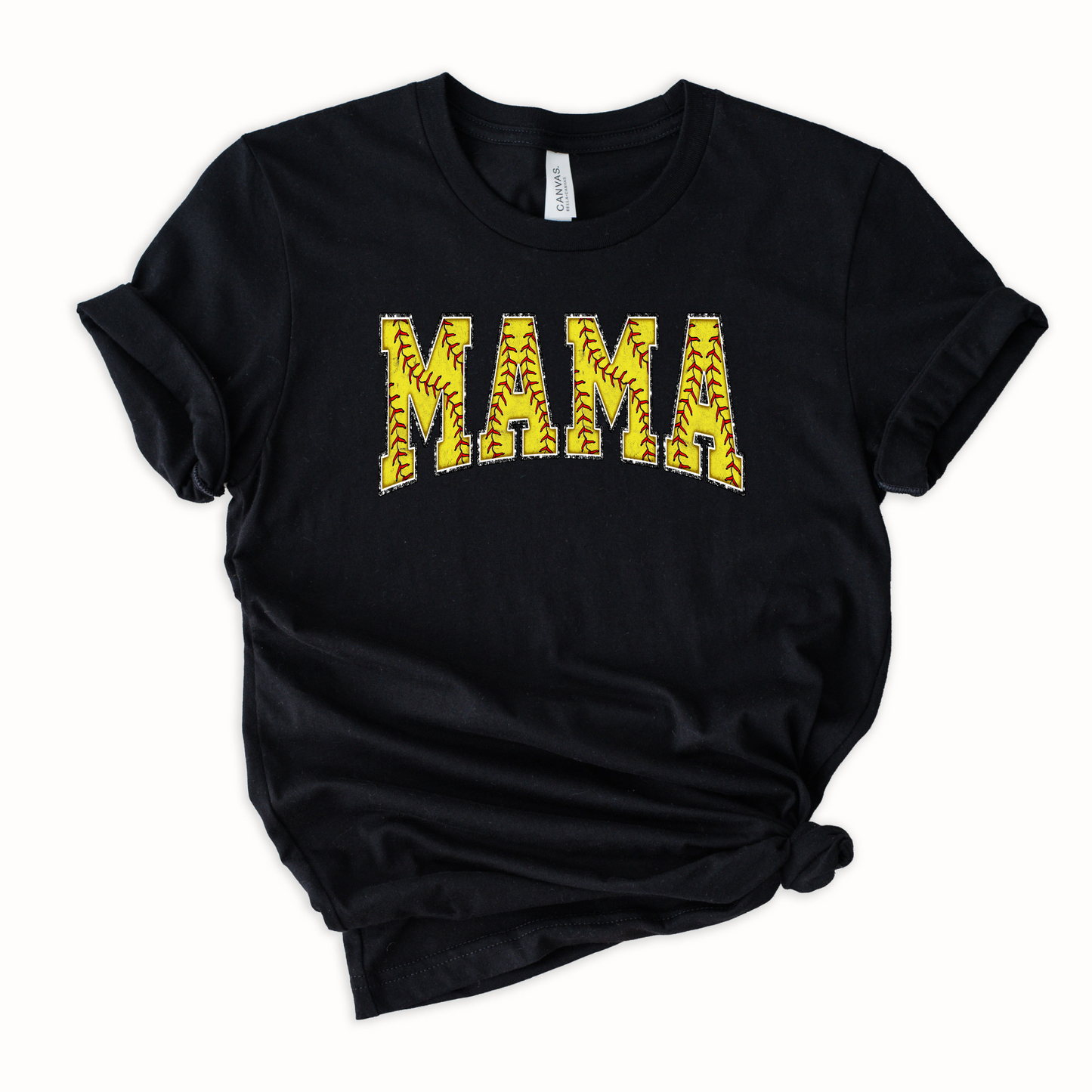 Softball Mama Faux Patch