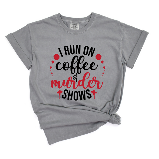 Coffee and murder shows