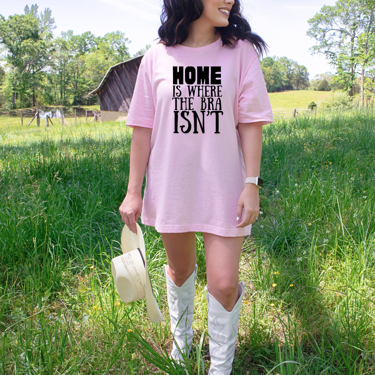 Home is where the bra isn't