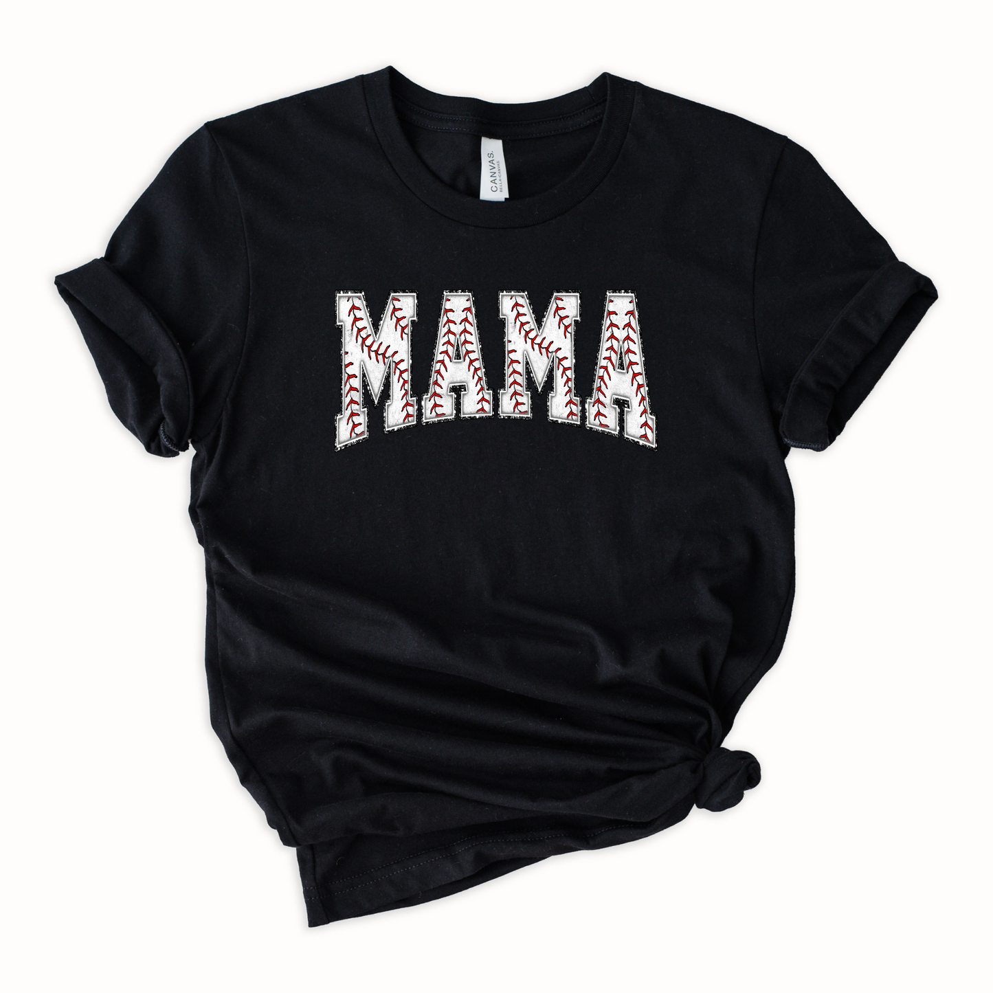 Baseball Mama Faux Patch