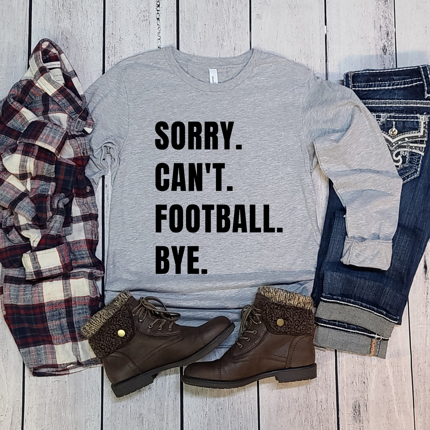 Sorry. Can't. Football. Bye.