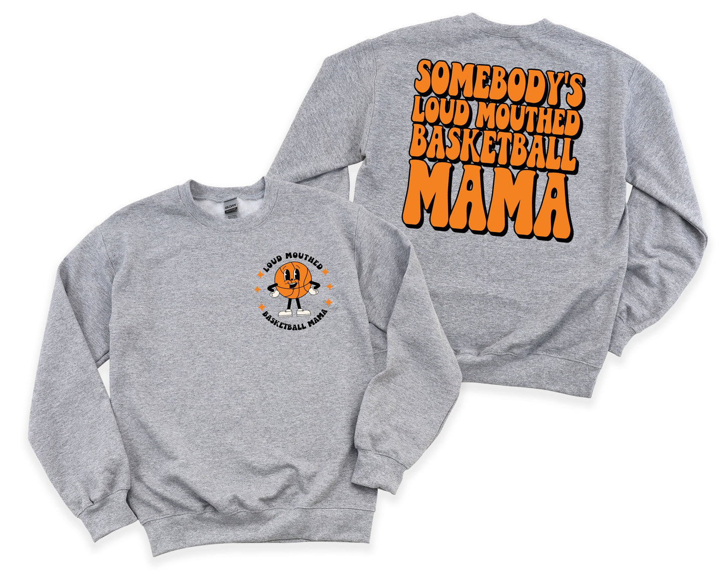 Loud Mouthed Basketball Mama