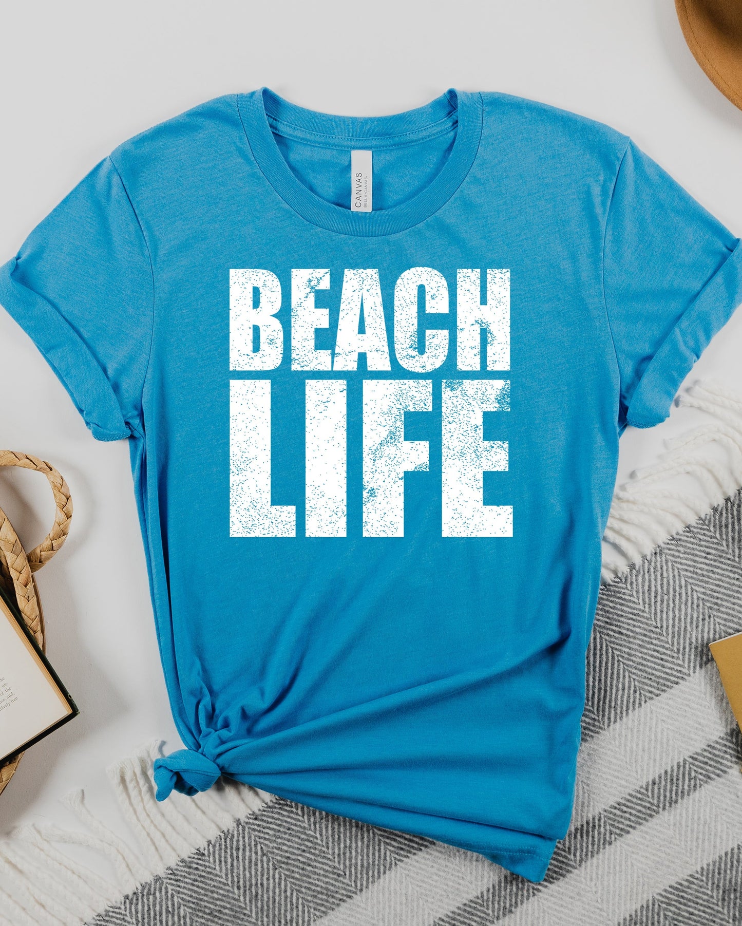 Beach Life Distressed