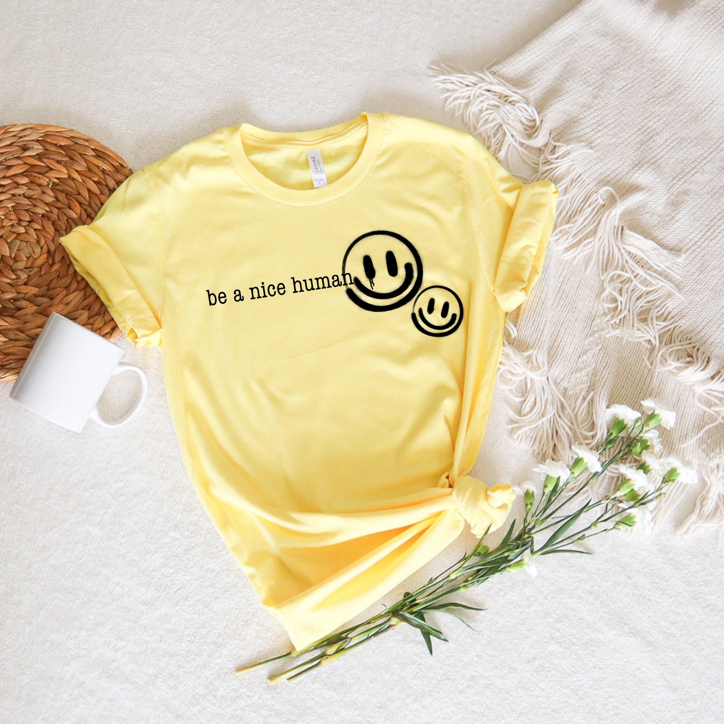 Be Nice Human sweatshirt & Tshirt