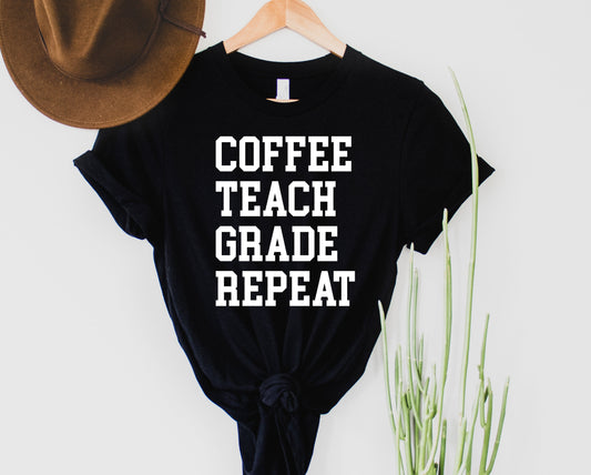 Coffee Teach Grade Repeat