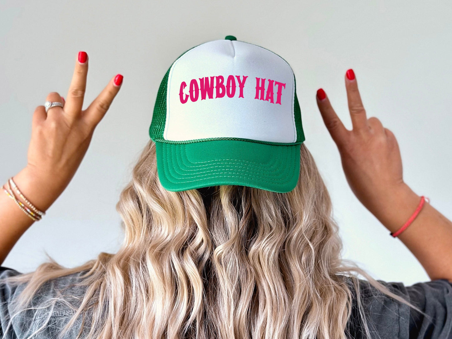 Cowboy Hat Trucker Hat