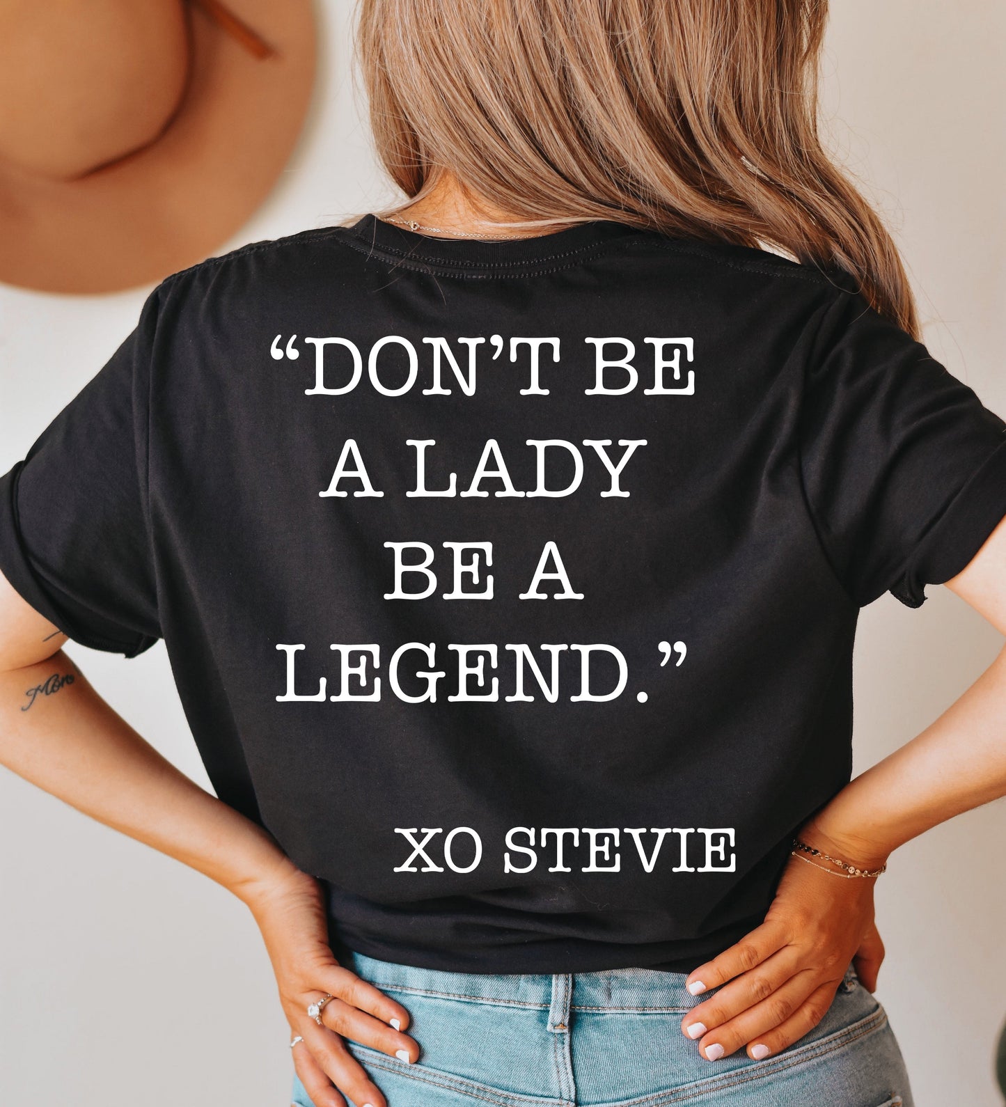 Be a Legend Back Print