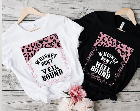 Whiskey Bent Bridal Party Shirts