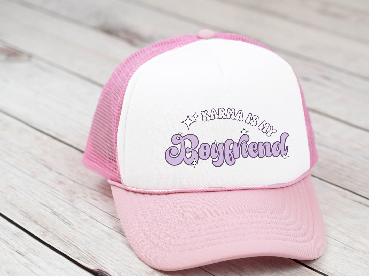 Karma is my Boyfriend TRUCKER HAT