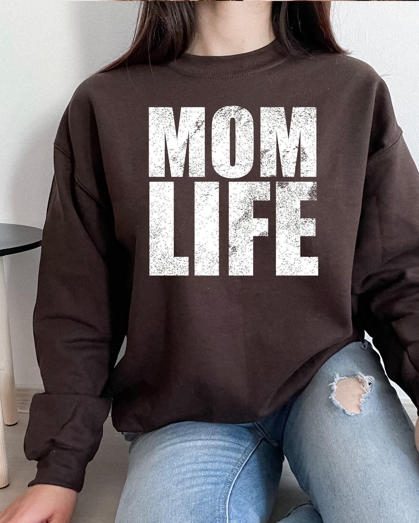 Mom Life Distressed