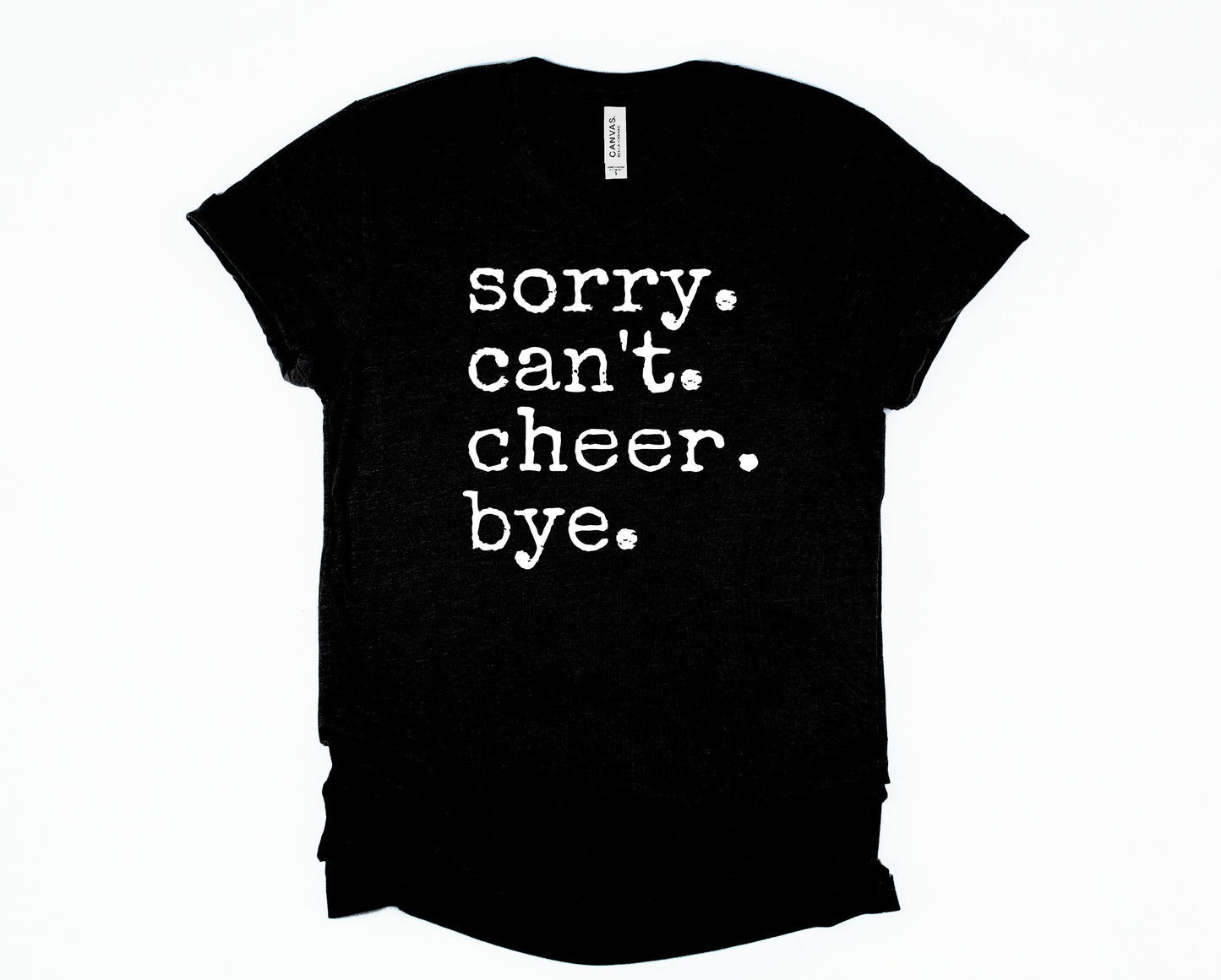 Sorry.  Can't. Cheer. Bye.