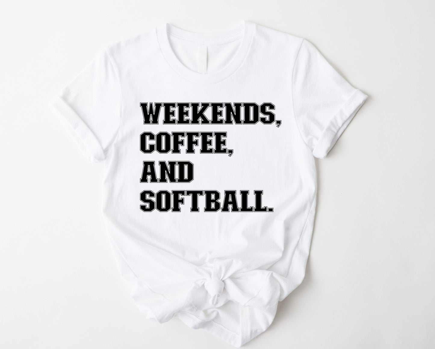 Weekends coffee softball