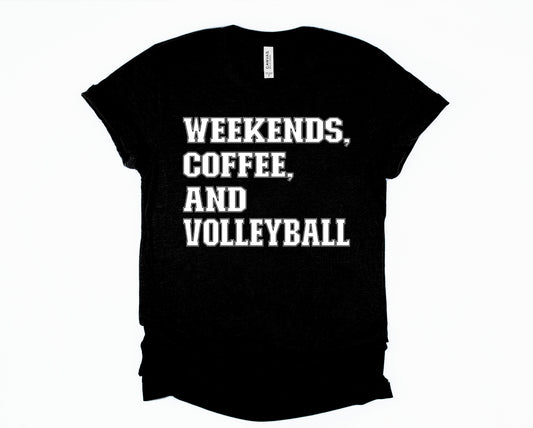 Weekends Coffee and Volleyball